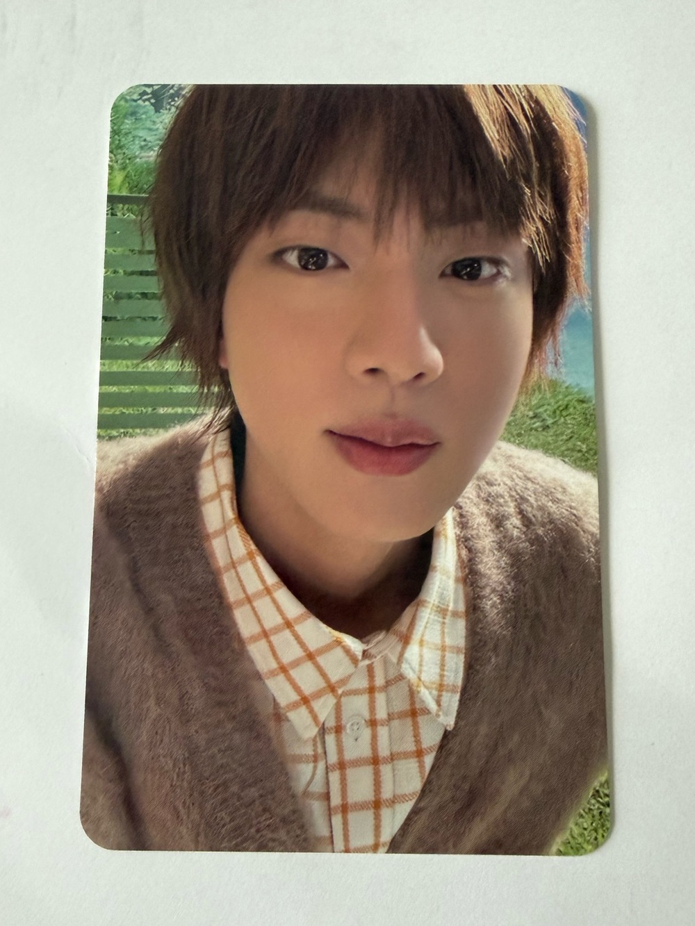 BTS Jin Happy Official Photocard